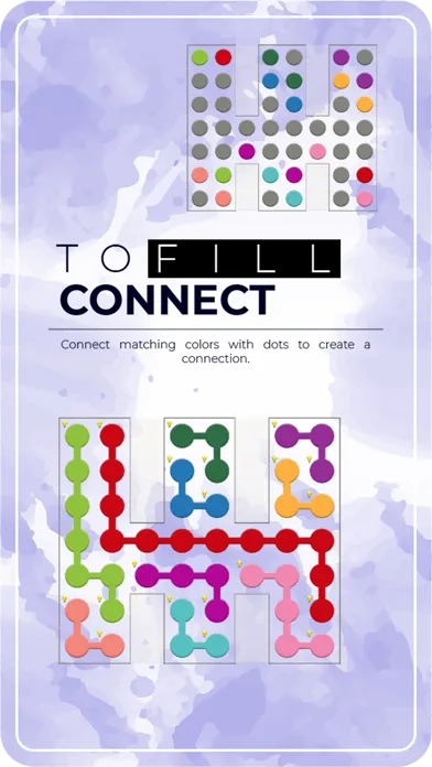 Dots Connect To Fill Screenshots