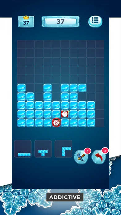 Ice land Block Puzzle سکرین شاٹس