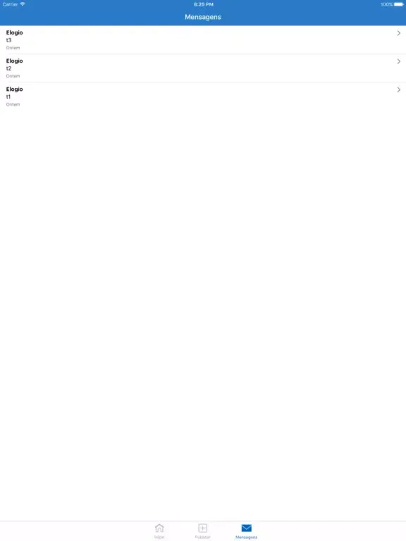 Скриншоты Prefeitura de Guará iPad 