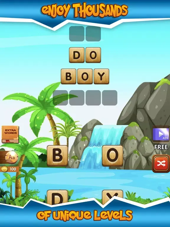 Word Calm Wordscapes Anagram iPad  Screenshots