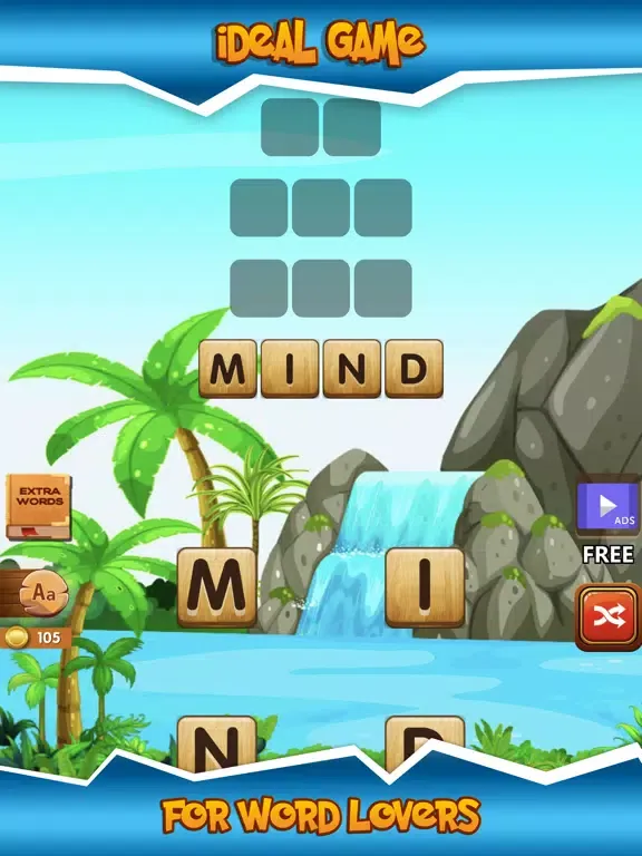 Word Calm Wordscapes Anagram iPad  Screenshots