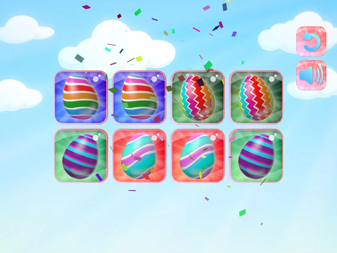 Capturas de pantalla de Easter Memo iPad 