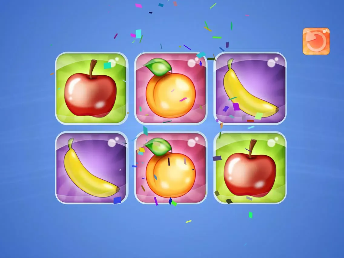 Fruit Memory FX3X iPad  Ekran Görüntüleri