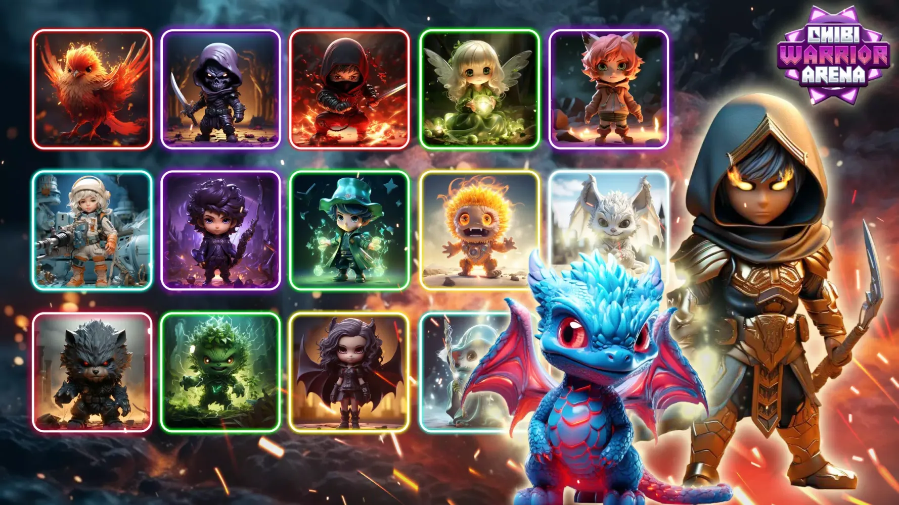 Zrzuty ekranu Chibi Warrior Arena