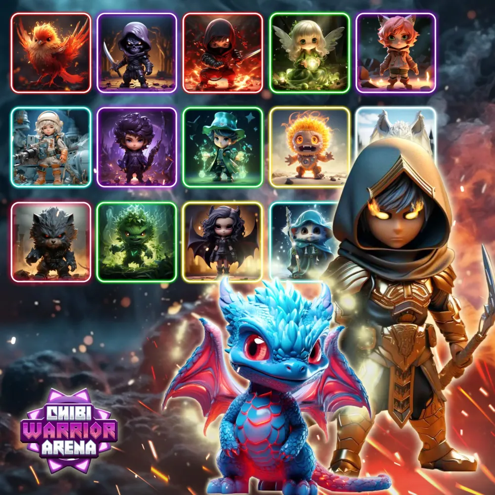 Zrzuty ekranu Chibi Warrior Arena