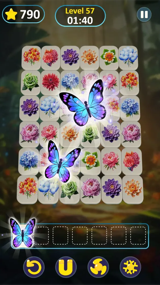 Mystical Flower - Match Tiles Screenshots