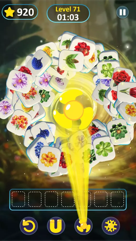 Mystical Flower - Match Tiles Screenshots