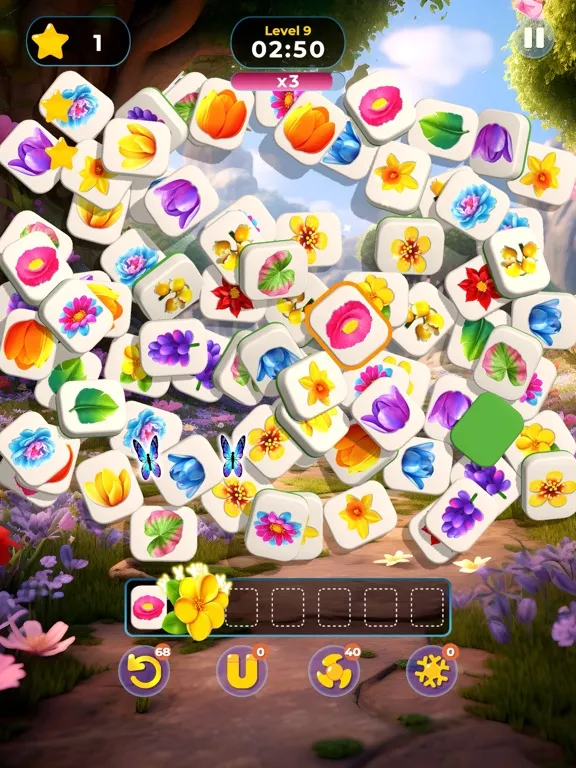 Mystical Flower Tiles iPad  سکرین شاٹس