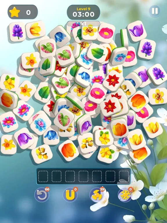 Mystical Flower Tiles iPad  سکرین شاٹس