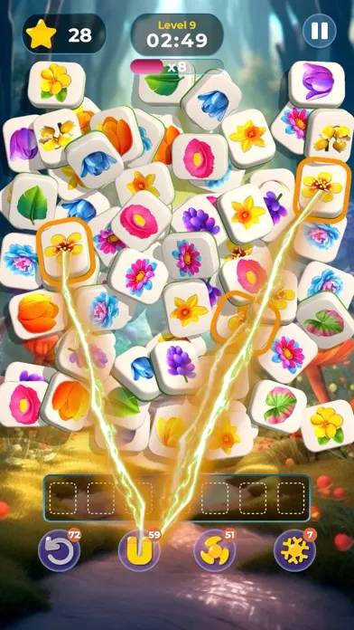Mystical Flower Tiles سکرین شاٹس