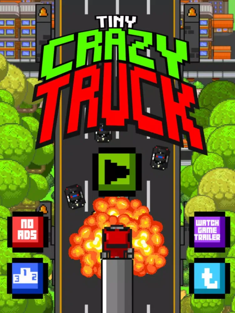 Tiny Crazy Truck iPad  Screenshots
