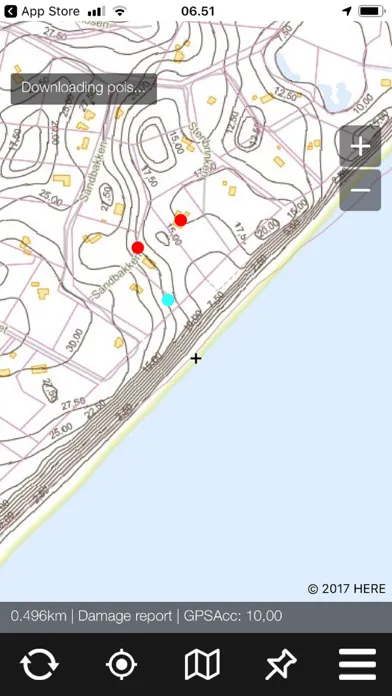 Ảnh chụp màn hình của GIS4Mobile