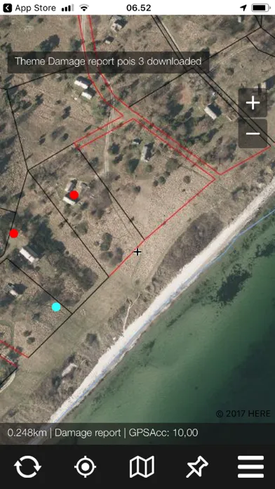 Ảnh chụp màn hình của GIS4Mobile