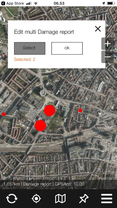 Ảnh chụp màn hình của GIS4Mobile