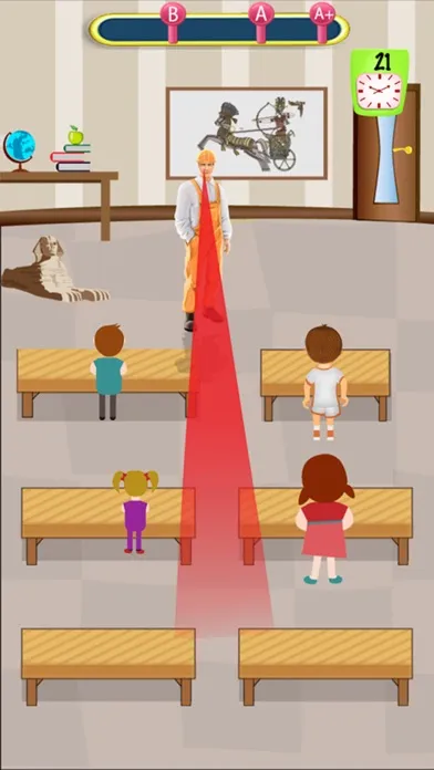 Capturas de tela do Cheating Exams - Crazy School
