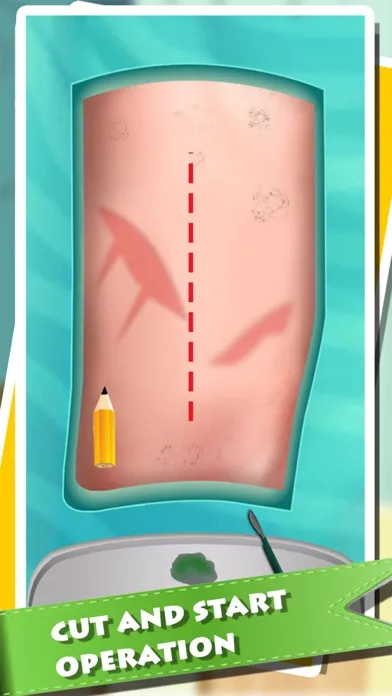 Tangkapan layar Knee Surgery Simulator - Kids First Aid Helper Game
