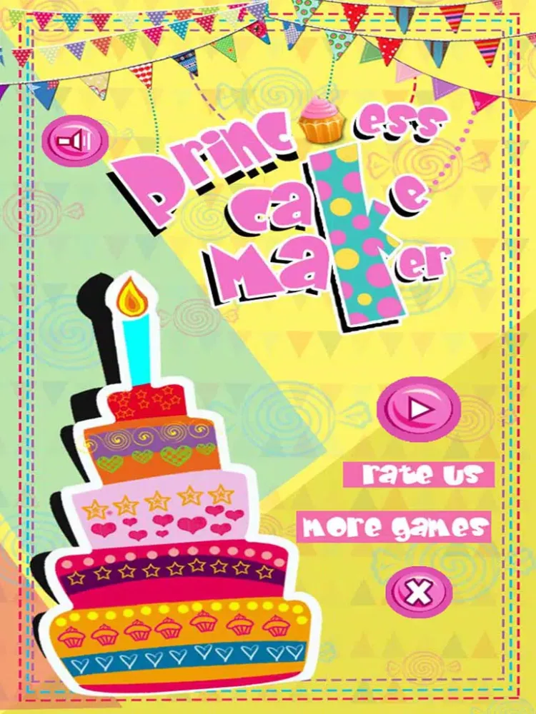 Princess Cake Maker & Decoration iPad  Screenshots