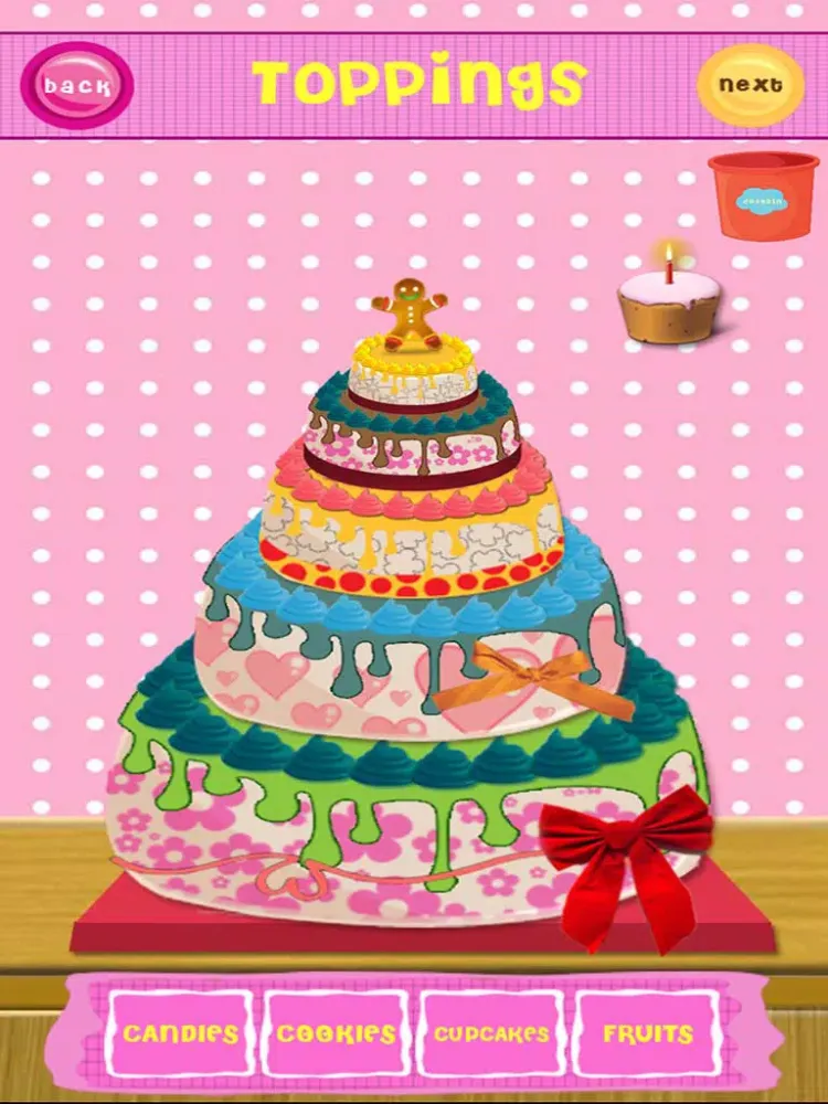 Princess Cake Maker & Decoration iPad  Screenshots