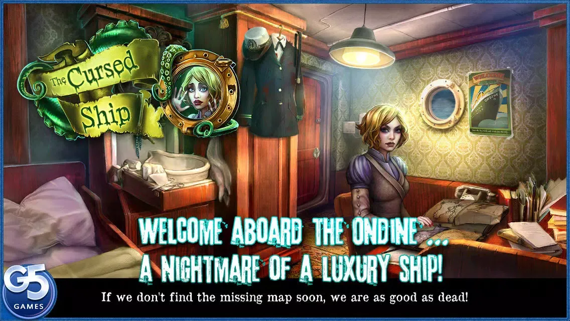 Captures d'écran de The Cursed Ship, Collector’s Edition