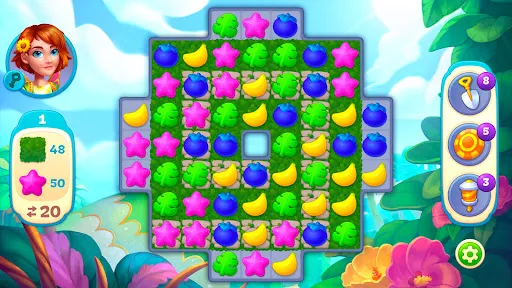Screenshot di Hawaii Match-3 Mania: Design