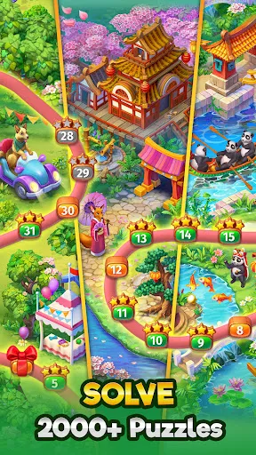 Capturas de pantalla de Mahjong Journey: Tile Match