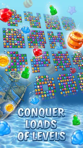Pirates & Pearls: Match 3 Game應用截圖
