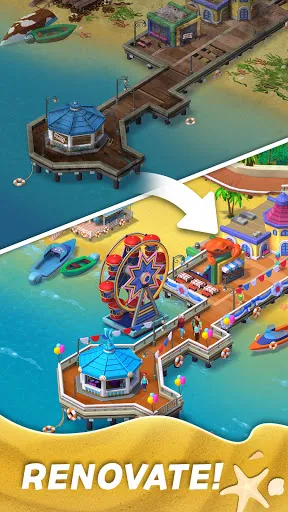 Capturas de tela do Match Town Makeover: Match 3