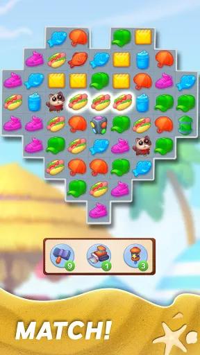 Capturas de tela do Match Town Makeover: Match 3