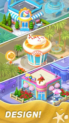 Capturas de tela do Match Town Makeover: Match 3