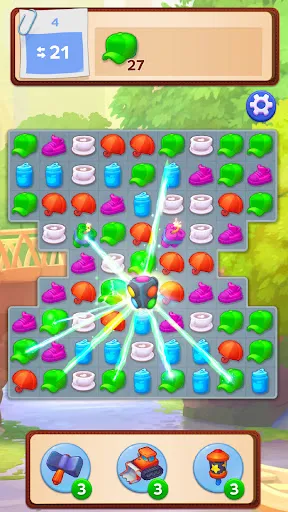 Capturas de tela do Match Town Makeover: Match 3