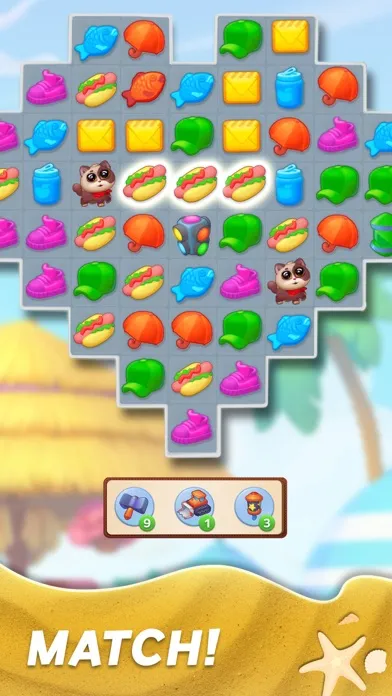 Match Town Makeover・My Match 3 Ekran Görüntüleri