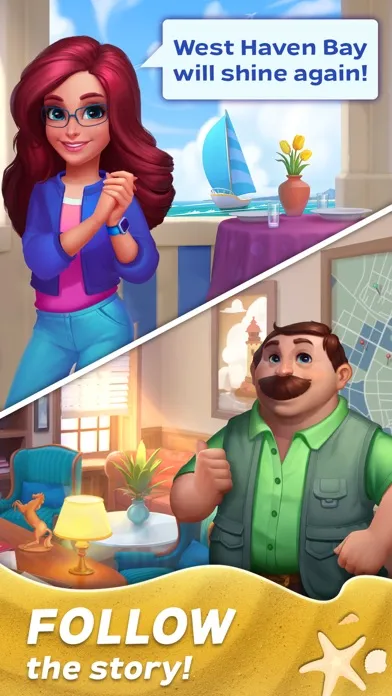 Match Town Makeover・My Match 3 Ekran Görüntüleri