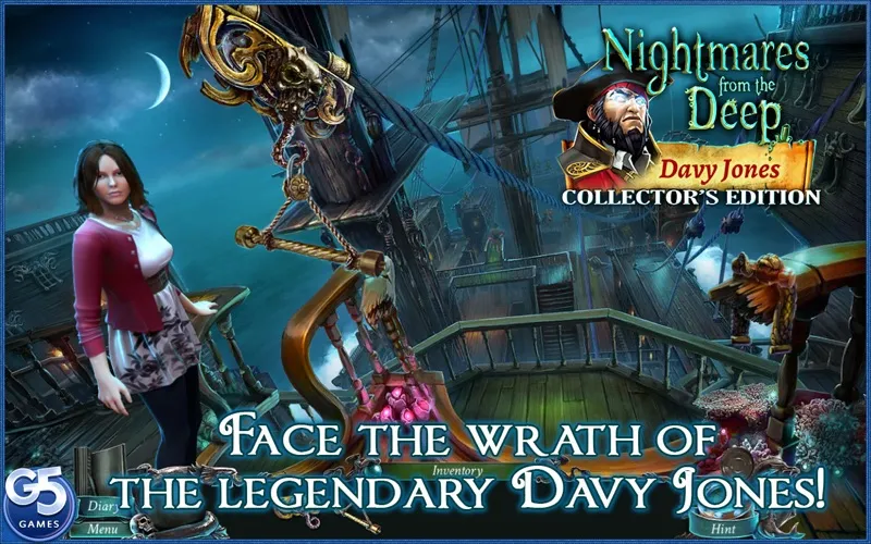 Captures d'écran de Nightmares from the Deep™: Davy Jones, Collector's Edition
