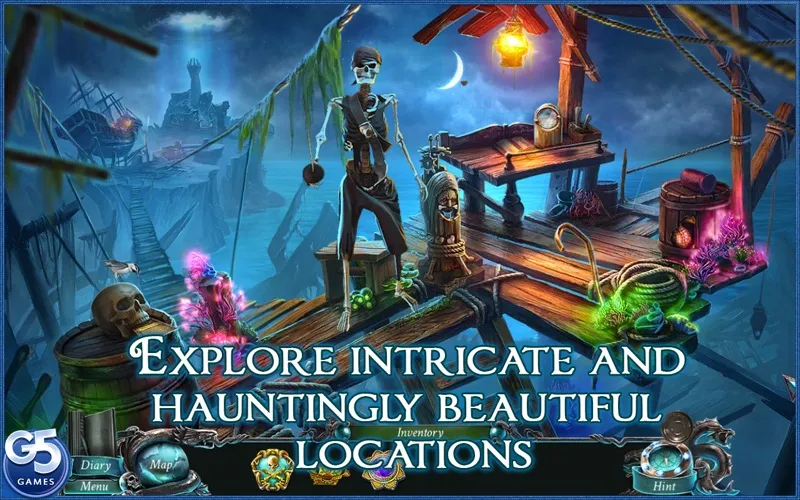 Captures d'écran de Nightmares from the Deep™: Davy Jones, Collector's Edition