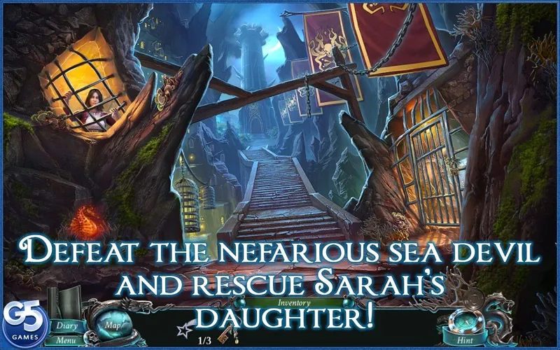 Captures d'écran de Nightmares from the Deep™: Davy Jones, Collector's Edition