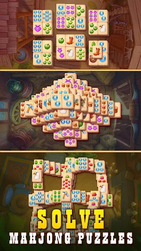 Screenshot di Sheriff of Mahjong: Tile Match