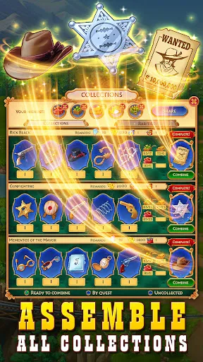 Screenshot di Sheriff of Mahjong: Tile Match