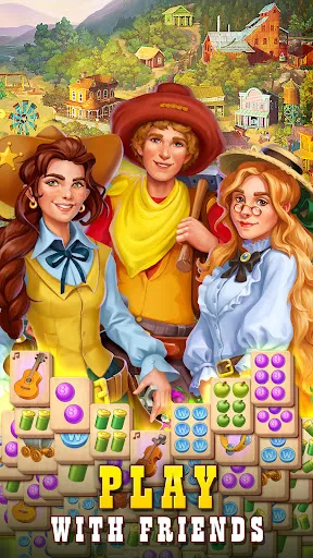 Screenshot di Sheriff of Mahjong: Tile Match