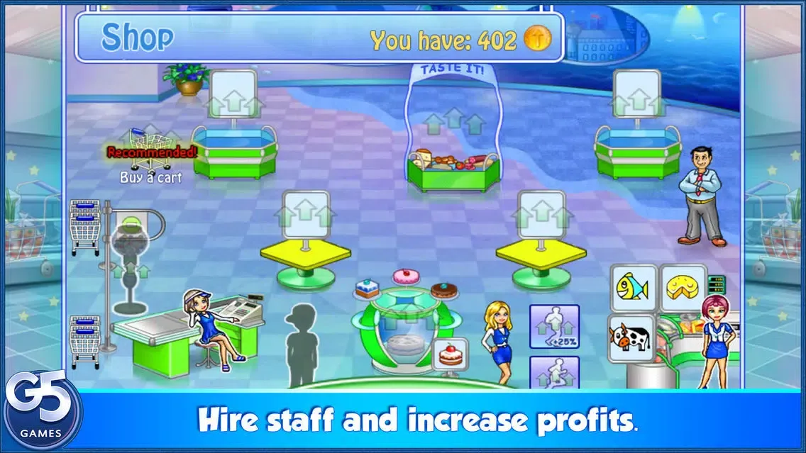 Captures d'écran de Supermarket Management