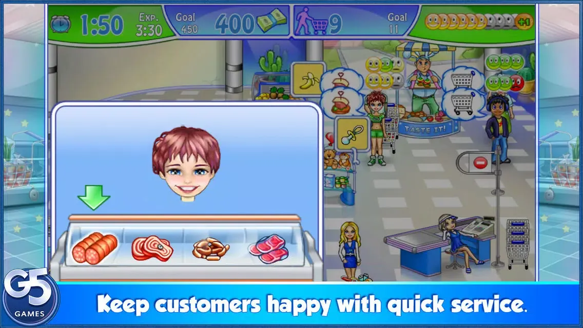 Captures d'écran de Supermarket Management