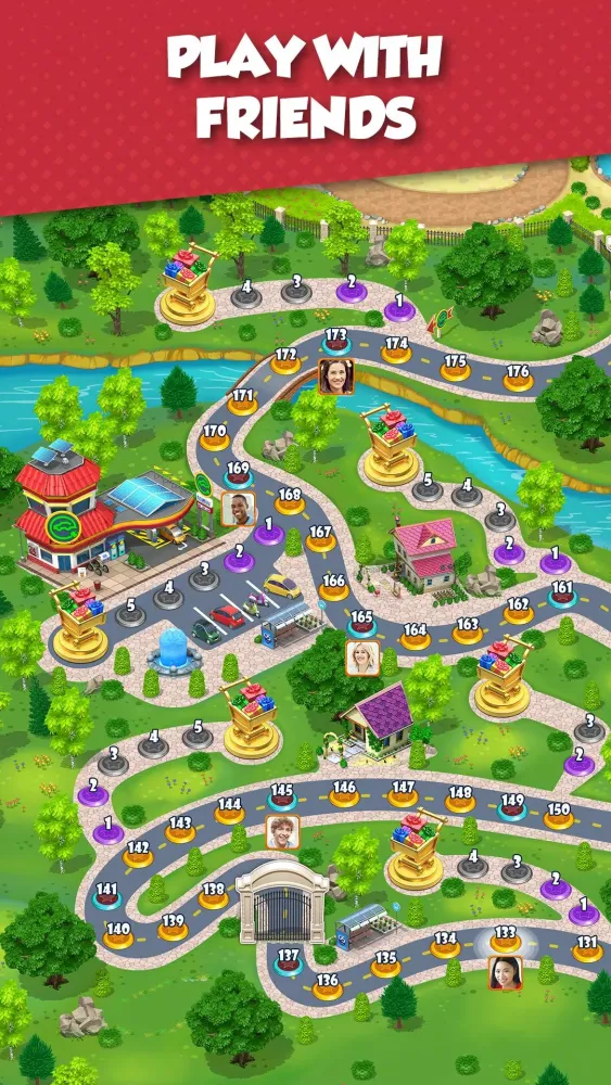Capturas de tela do Supermarket Mania - Match 3
