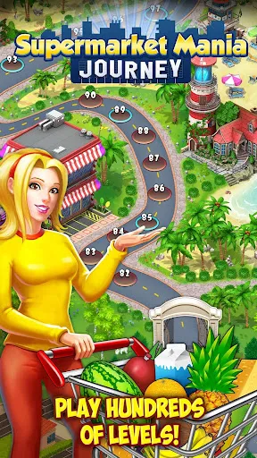 Tangkapan skrin Supermarket Mania Journey