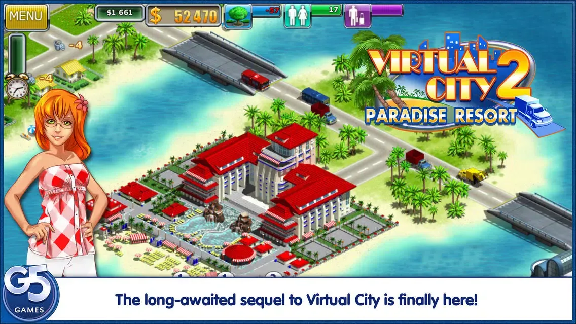 Virtual City 2: Paradise Resort 스크린샷