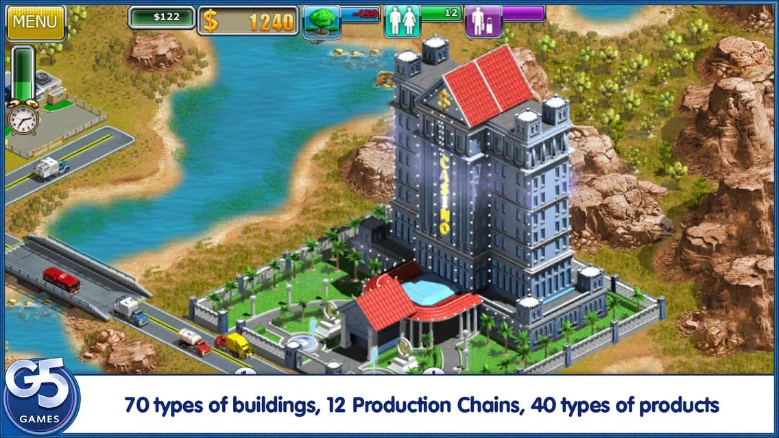 Virtual City 2: Paradise Resort 스크린샷