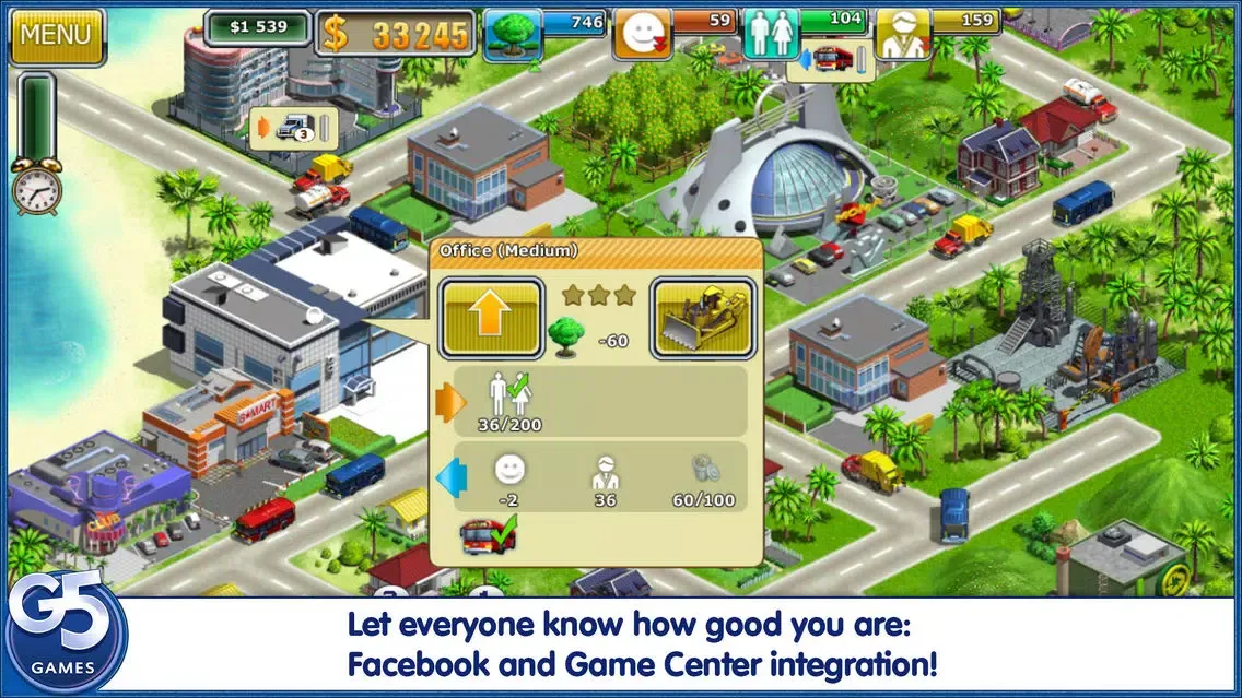 Virtual City 2: Paradise Resort 스크린샷