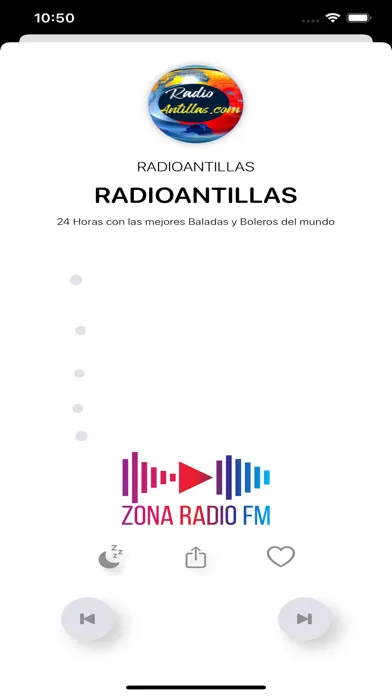 Ảnh chụp màn hình của Zona Radio FM