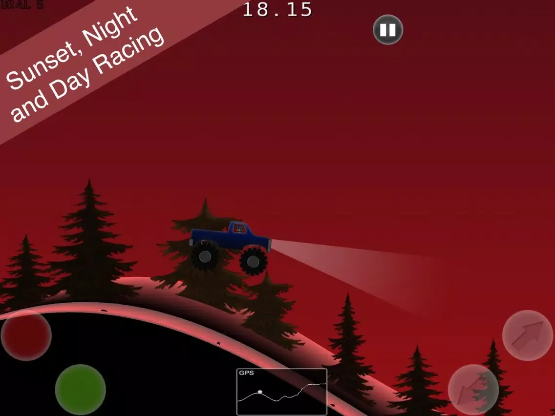 Tangkapan skrin Siberian Monster Truck Rally iPad 