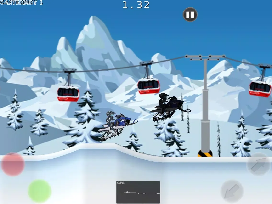 Ảnh chụp màn hình của Snocross Sled Park iPad 