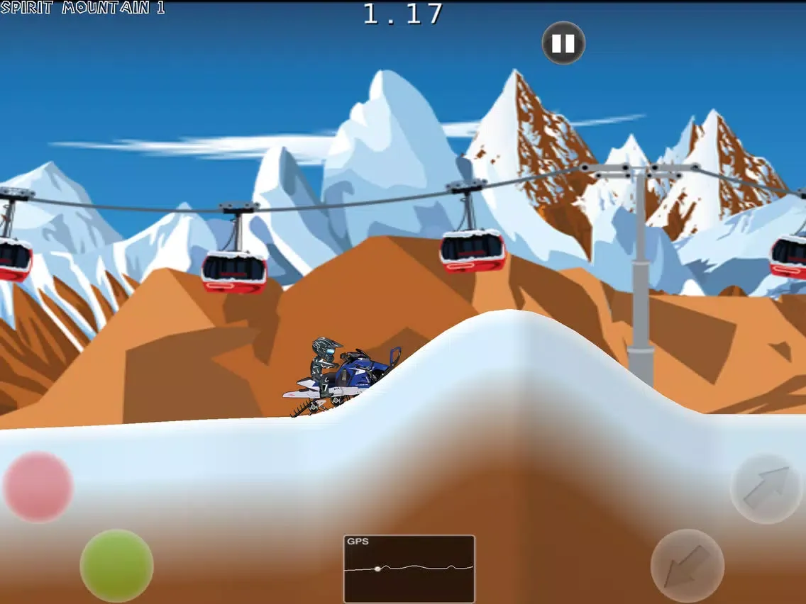 Ảnh chụp màn hình của Snocross Sled Park iPad 