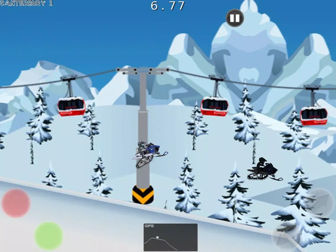 Ảnh chụp màn hình của Snocross Sled Park iPad 